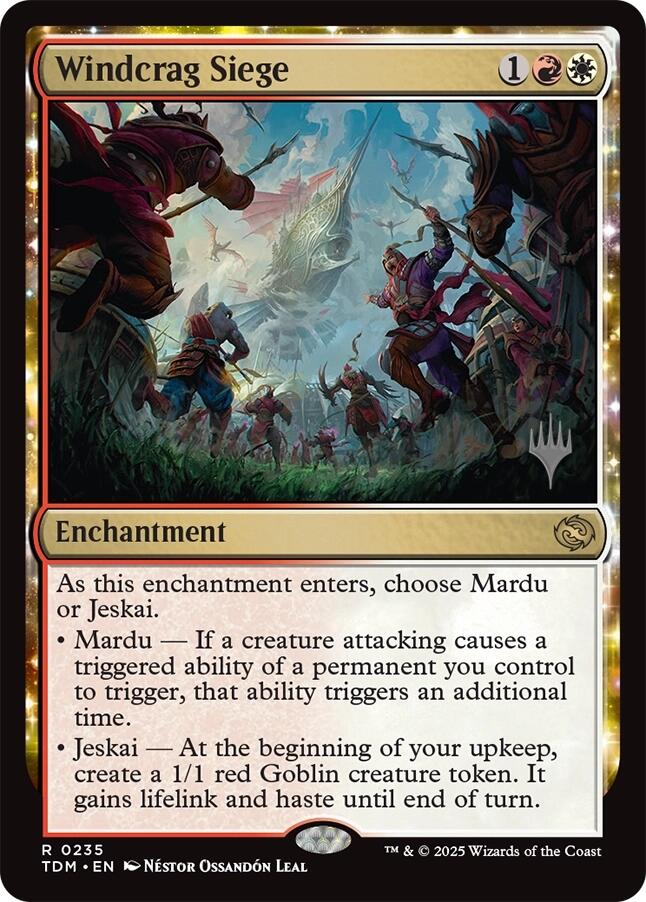 Windcrag Siege [Tarkir: Dragonstorm Promos] | Clutch Gaming