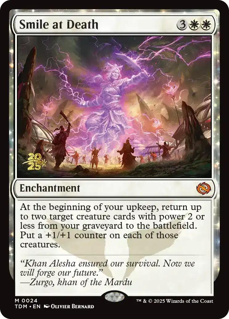 Smile at Death [Tarkir: Dragonstorm Prerelease Promos] | Clutch Gaming