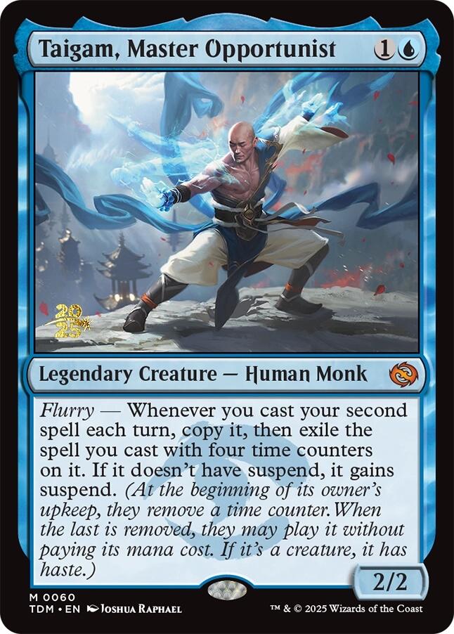 Taigam, Master Opportunist [Tarkir: Dragonstorm Prerelease Promos] | Clutch Gaming