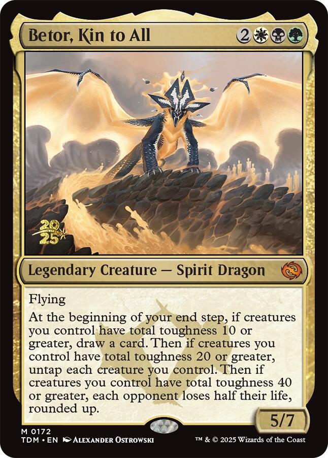 Betor, Kin to All [Tarkir: Dragonstorm Prerelease Promos] | Clutch Gaming