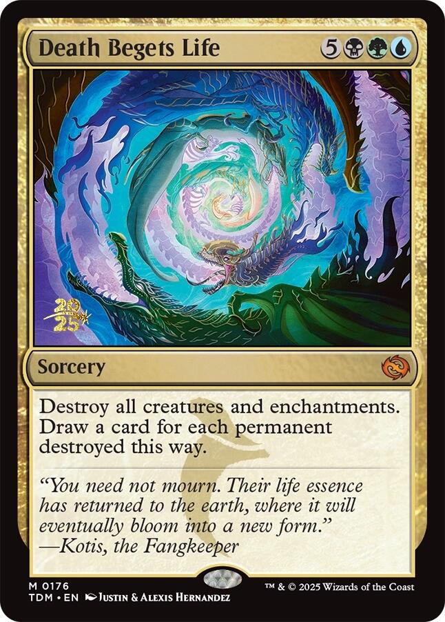 Death Begets Life [Tarkir: Dragonstorm Prerelease Cards] | Clutch Gaming