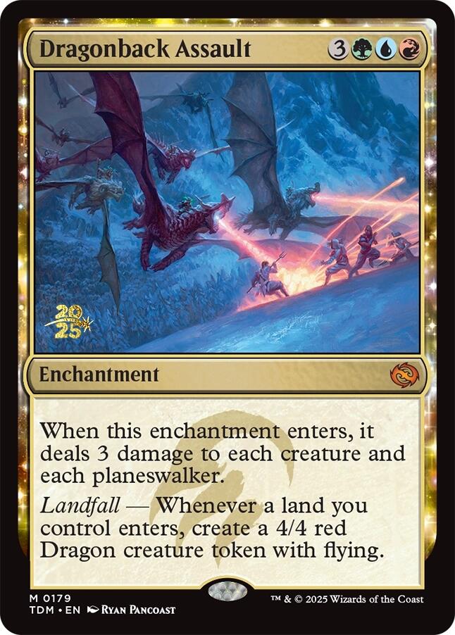 Dragonback Assault [Tarkir: Dragonstorm Prerelease Promos] | Clutch Gaming