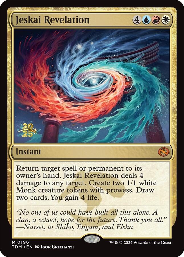 Jeskai Revelation [Tarkir: Dragonstorm Prerelease Promos] | Clutch Gaming