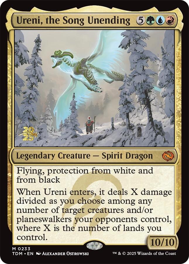 Ureni, the Song Unending [Tarkir: Dragonstorm Prerelease Promos] | Clutch Gaming
