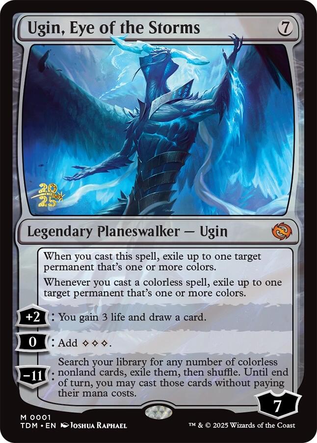 Ugin, Eye of the Storms [Tarkir: Dragonstorm Prerelease Promos] | Clutch Gaming