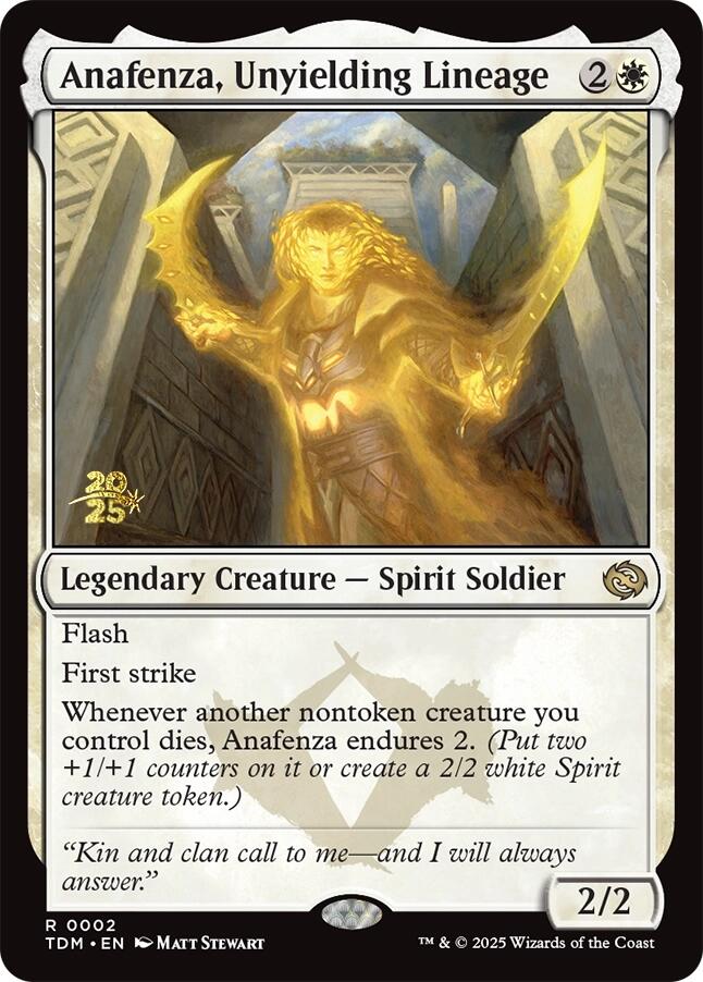 Anafenza, Unyielding Lineage [Tarkir: Dragonstorm Prerelease Promos] | Clutch Gaming