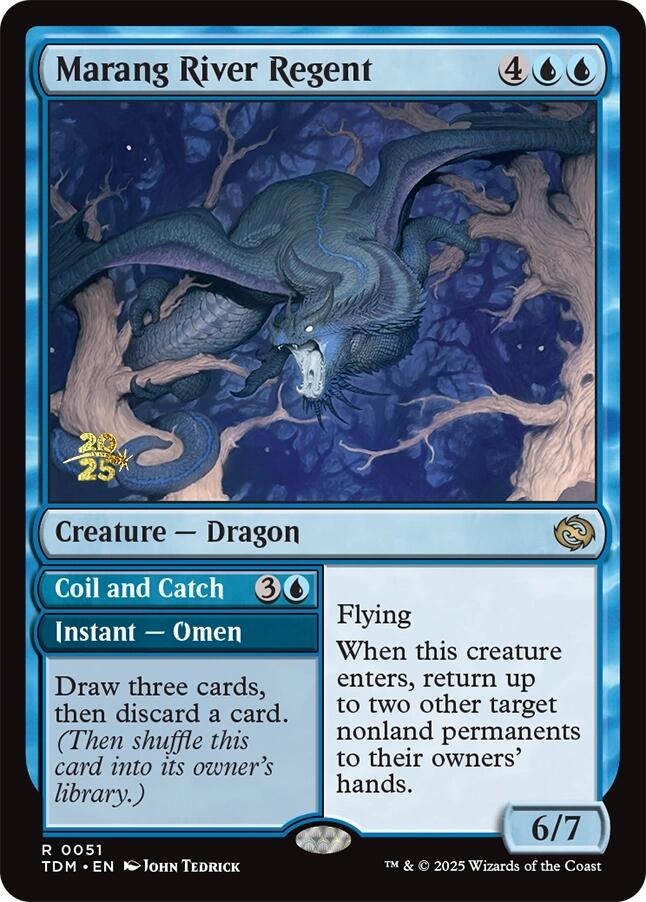 Marang River Regent [Tarkir: Dragonstorm Prerelease Promos] | Clutch Gaming