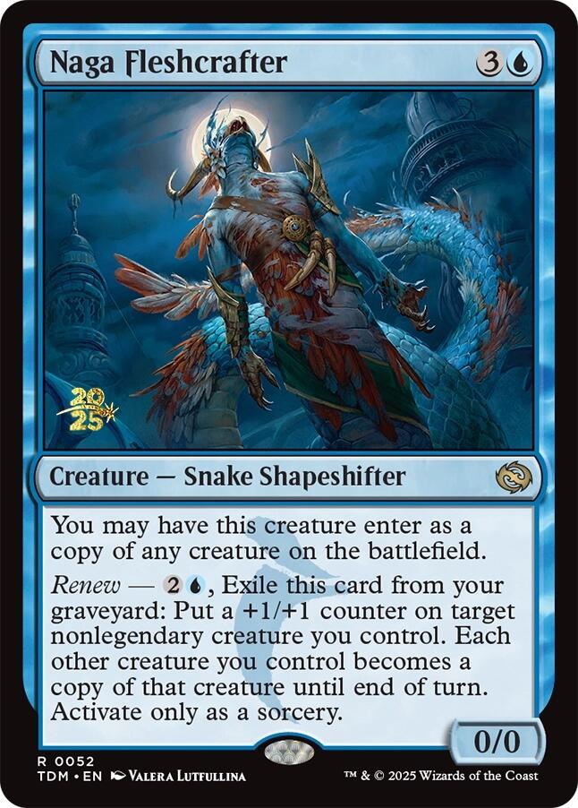 Naga Fleshcrafter [Tarkir: Dragonstorm Prerelease Promos] | Clutch Gaming