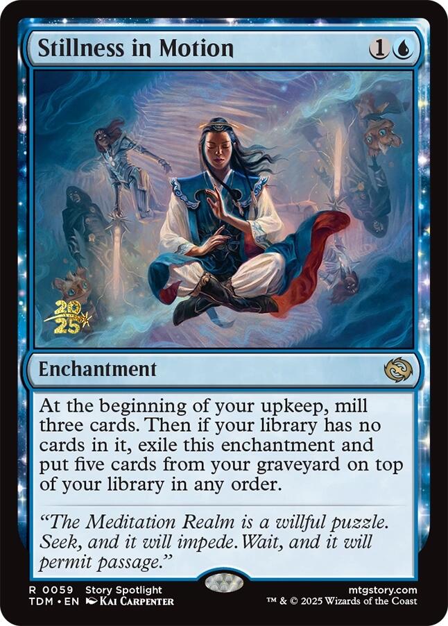 Stillness in Motion [Tarkir: Dragonstorm Prerelease Promos] | Clutch Gaming