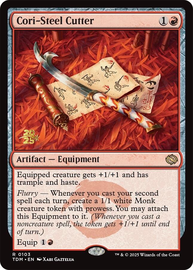 Cori-Steel Cutter [Tarkir: Dragonstorm Prerelease Promos] | Clutch Gaming