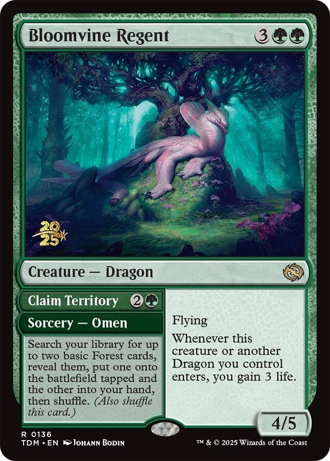 Bloomvine Regent [Tarkir: Dragonstorm Prerelease Promos] | Clutch Gaming
