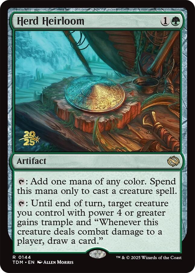 Herd Heirloom [Tarkir: Dragonstorm Prerelease Promos] | Clutch Gaming