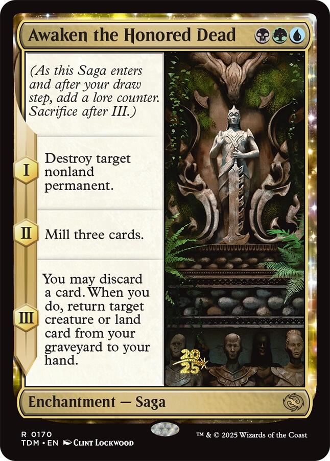 Awaken the Honored Dead [Tarkir: Dragonstorm Prerelease Promos] | Clutch Gaming