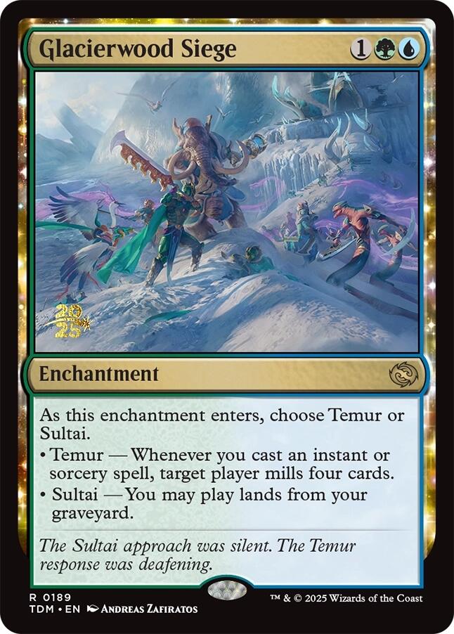 Glacierwood Siege [Tarkir: Dragonstorm Prerelease Promos] | Clutch Gaming