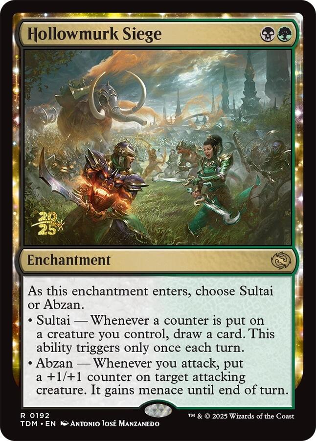 Hollowmurk Siege [Tarkir: Dragonstorm Prerelease Promos] | Clutch Gaming