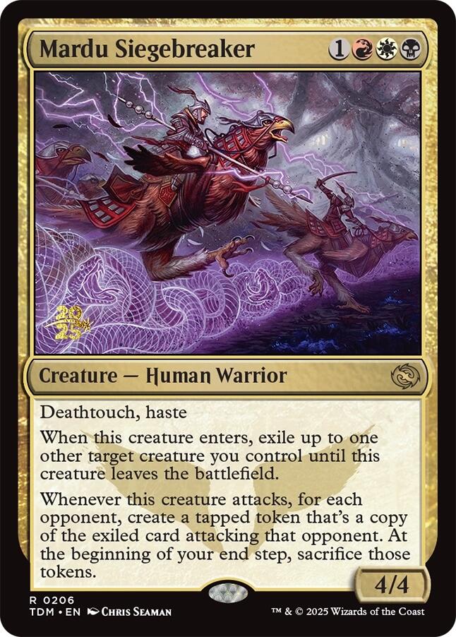 Mardu Siegebreaker [Tarkir: Dragonstorm Prerelease Promos] | Clutch Gaming
