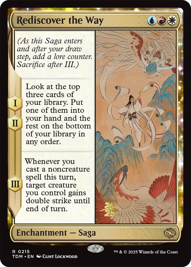 Rediscover the Way [Tarkir: Dragonstorm Prerelease Promos] | Clutch Gaming