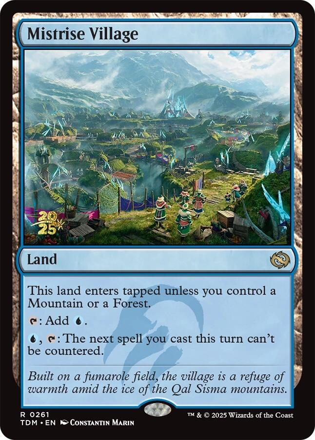 Mistrise Village [Tarkir: Dragonstorm Prerelease Promos] | Clutch Gaming