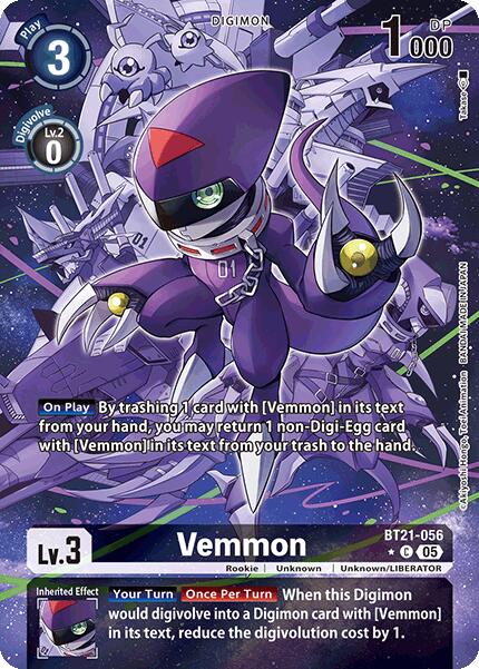 Vemmon [BT21-056] (Alternate Art) [World Convergence] | Clutch Gaming