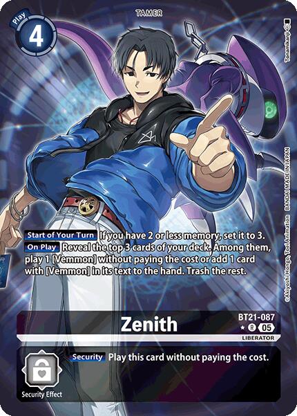 Zenith [BT21-087] (Alternate Art) [World Convergence] | Clutch Gaming