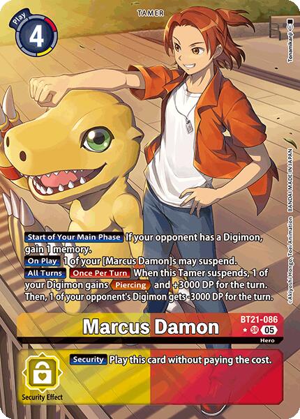 Marcus Damon [BT21-086] (Alternate Art) [World Convergence] | Clutch Gaming