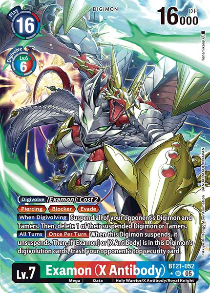 Examon [BT21-052] (X Antibody) (Alternate Art) [World Convergence] | Clutch Gaming