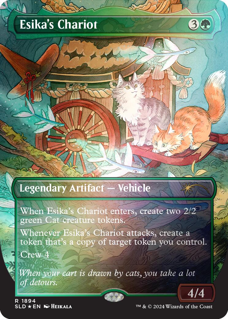 Esika's Chariot (Rainbow Foil) [Secret Lair Drop Series] | Clutch Gaming