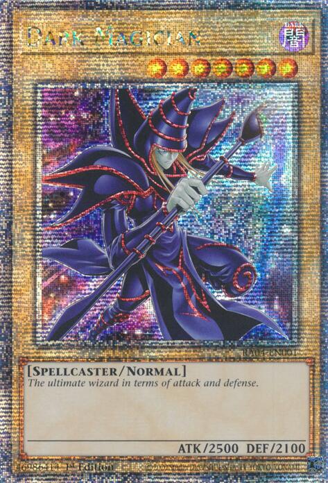 Dark Magician (New Art) [RA04-EN001] Quarter Century Secret Rare | Clutch Gaming