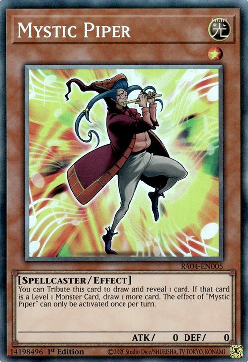 Mystic Piper [RA04-EN005] Prismatic Collector's Rare | Clutch Gaming