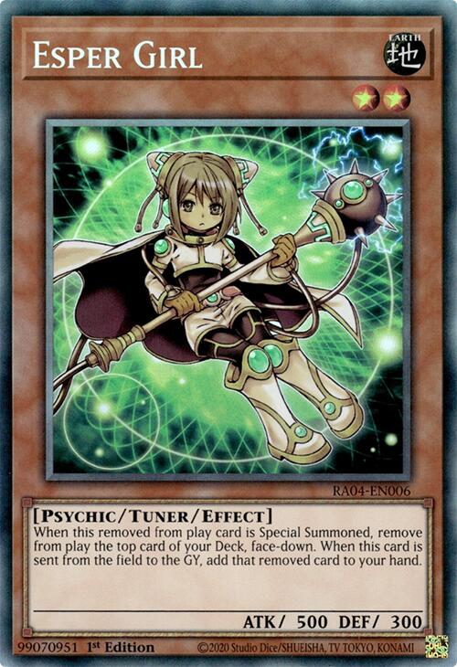 Esper Girl [RA04-EN006] Prismatic Collector's Rare | Clutch Gaming