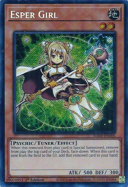 Esper Girl [RA04-EN006] Secret Rare | Clutch Gaming