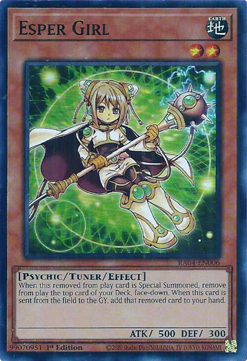 Esper Girl [RA04-EN006] Super Rare | Clutch Gaming