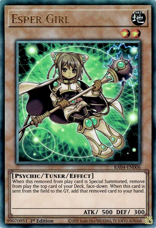 Esper Girl [RA04-EN006] Prismatic Ultimate Rare | Clutch Gaming