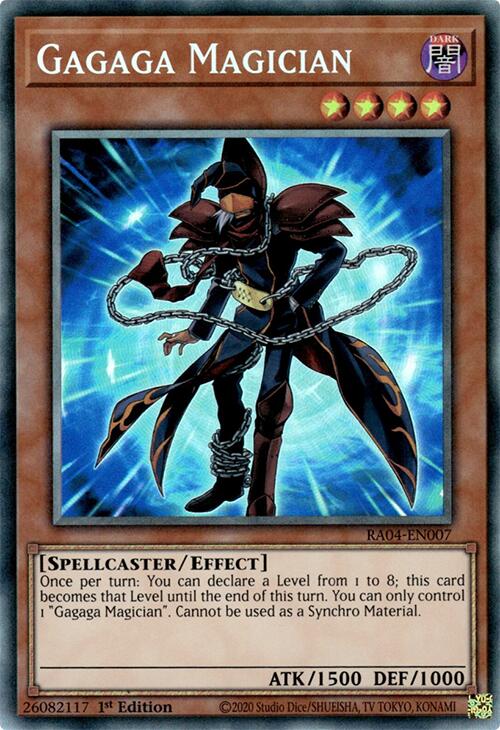 Gagaga Magician [RA04-EN007] Prismatic Collector's Rare | Clutch Gaming