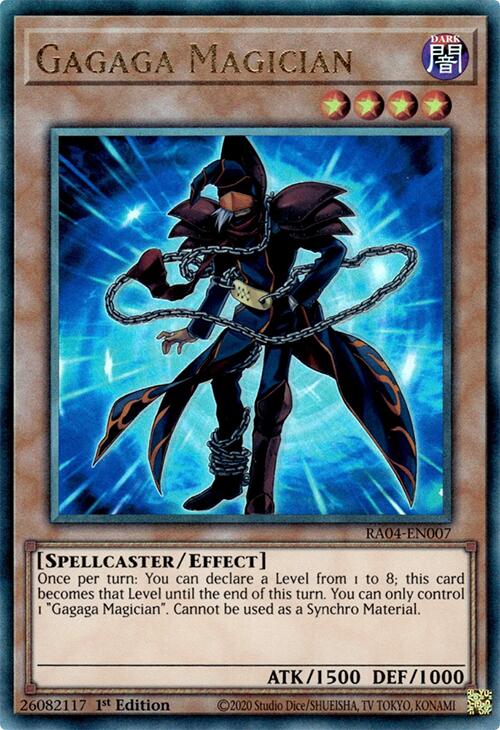 Gagaga Magician [RA04-EN007] Prismatic Ultimate Rare | Clutch Gaming