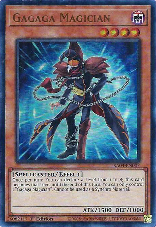 Gagaga Magician [RA04-EN007] Ultra Rare | Clutch Gaming