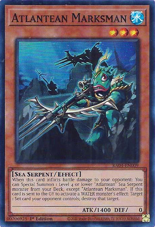 Atlantean Marksman [RA04-EN009] Super Rare | Clutch Gaming
