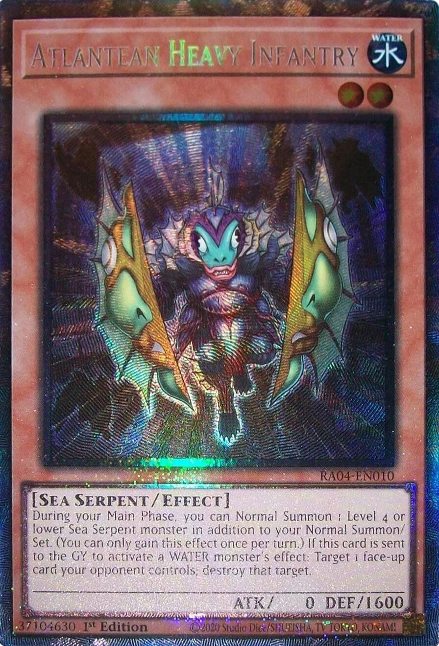 Atlantean Heavy Infantry [RA04-EN010] Prismatic Collector's Rare | Clutch Gaming