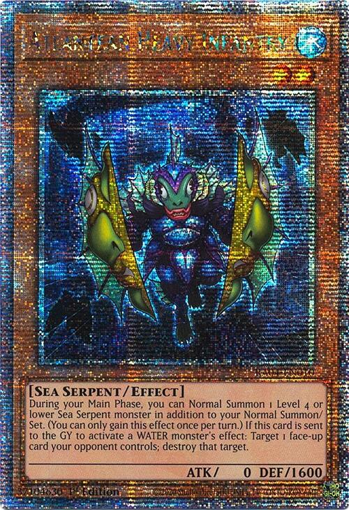 Atlantean Heavy Infantry [RA04-EN010] Quarter Century Secret Rare | Clutch Gaming
