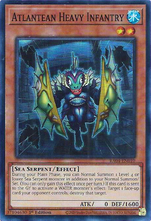 Atlantean Heavy Infantry [RA04-EN010] Super Rare | Clutch Gaming