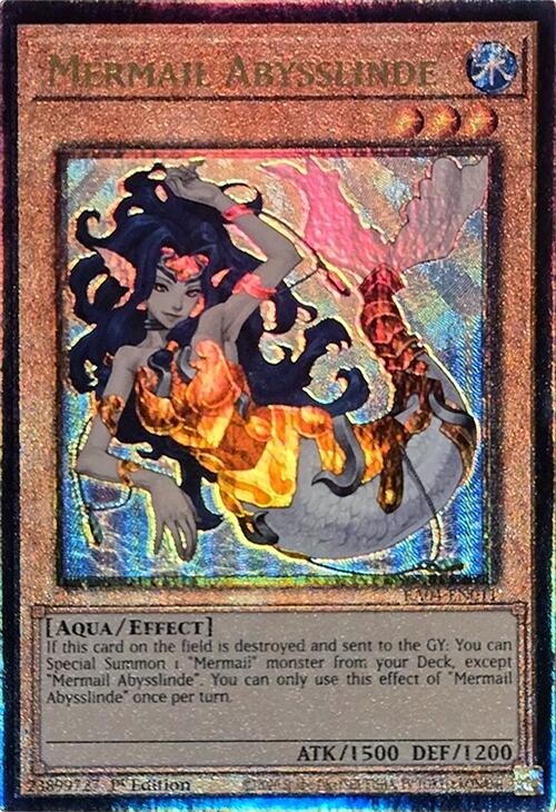 Mermail Abysslinde [RA04-EN011] Prismatic Ultimate Rare | Clutch Gaming