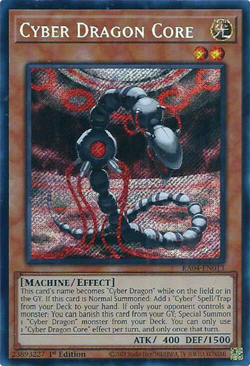 Cyber Dragon Core [RA04-EN013] Secret Rare | Clutch Gaming