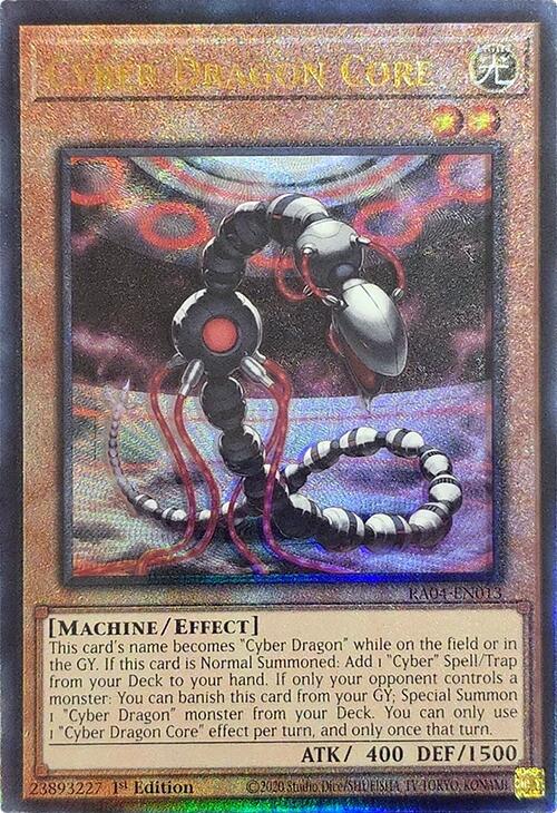 Cyber Dragon Core [RA04-EN013] Prismatic Ultimate Rare | Clutch Gaming