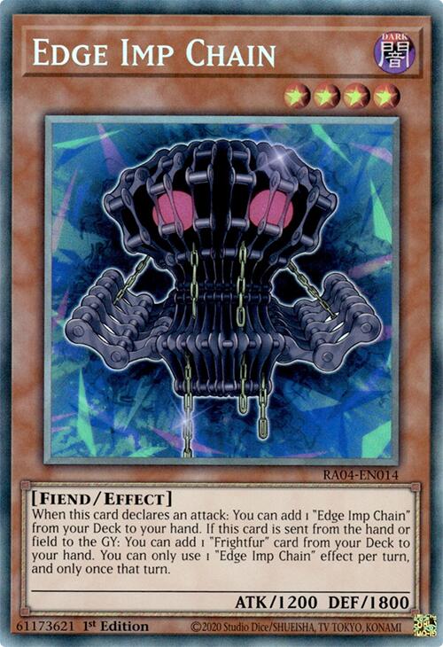 Edge Imp Chain [RA04-EN014] Prismatic Collector's Rare | Clutch Gaming
