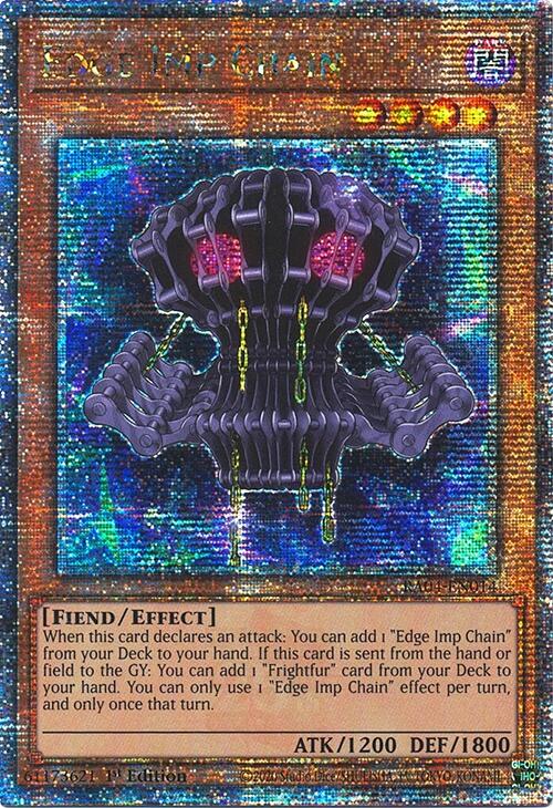 Edge Imp Chain [RA04-EN014] Quarter Century Secret Rare | Clutch Gaming