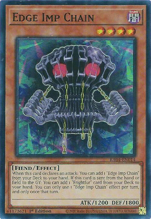 Edge Imp Chain [RA04-EN014] Super Rare | Clutch Gaming