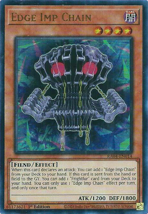 Edge Imp Chain [RA04-EN014] Ultra Rare | Clutch Gaming
