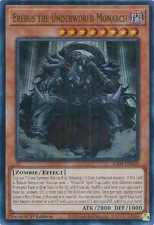Erebus the Underworld Monarch [RA04-EN019] Ultra Rare | Clutch Gaming