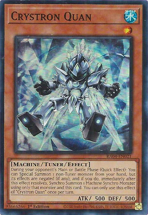 Crystron Quan [RA04-EN021] Super Rare | Clutch Gaming
