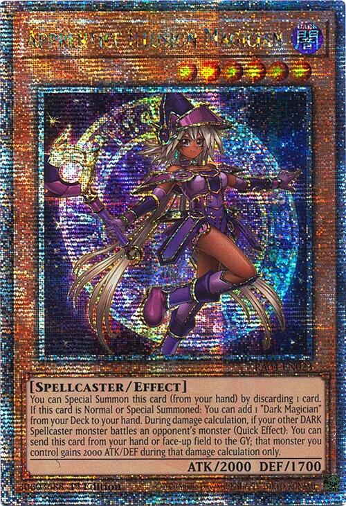 Apprentice Illusion Magician [RA04-EN023] Quarter Century Secret Rare | Clutch Gaming